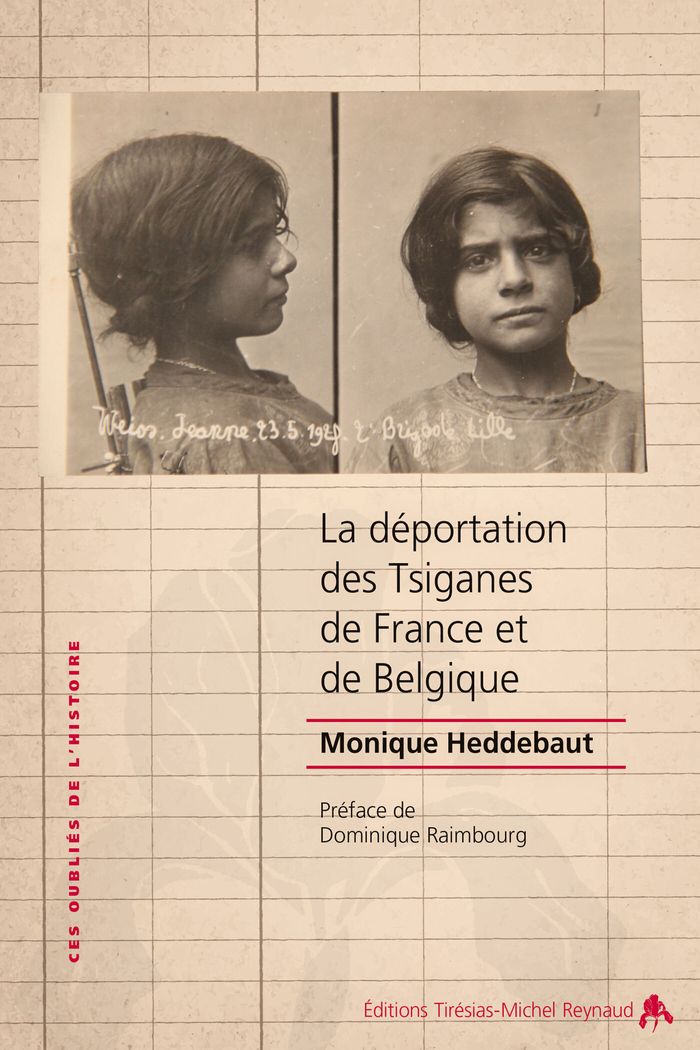 Couverture du livre « La déportation des Tsiganes de France et de Belgique », librairie Les Contes Infusés à Corte