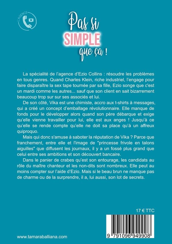 Quatrième de couverture de « Pas si simple que ça ! »