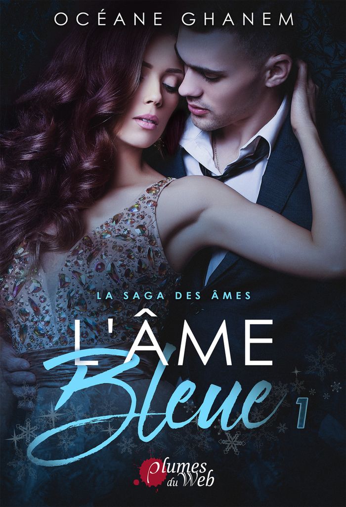 Couverture du livre « L'âme bleue » de Océane Ghanem, librairie Les Contes Infusés à Corte