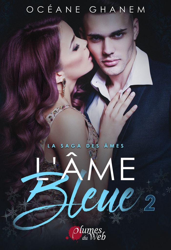Couverture du livre « L'âme bleue » de Océane Ghanem, librairie Les Contes Infusés à Corte
