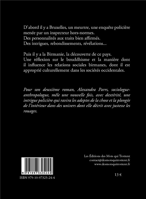 Quatrième de couverture de « LA DANSE DES FANTOMES AUX GROS YEUX »