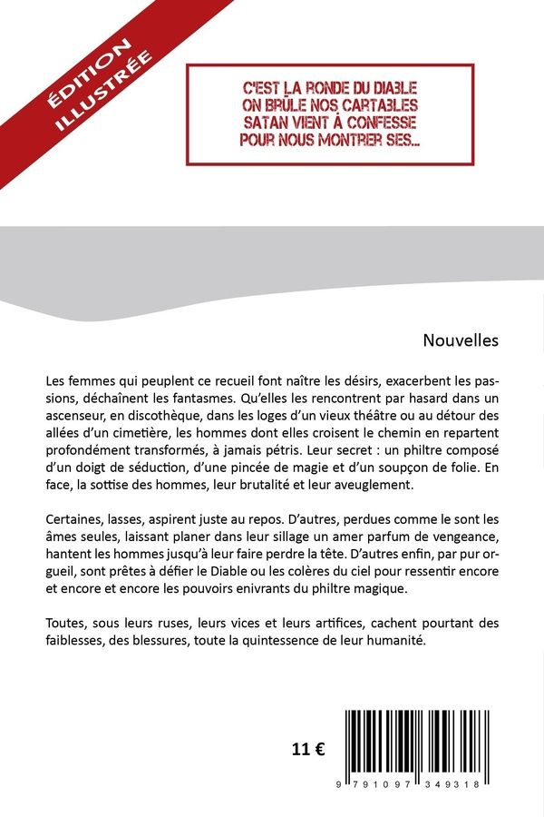 Quatrième de couverture de « Infemmes et sangsuelles »