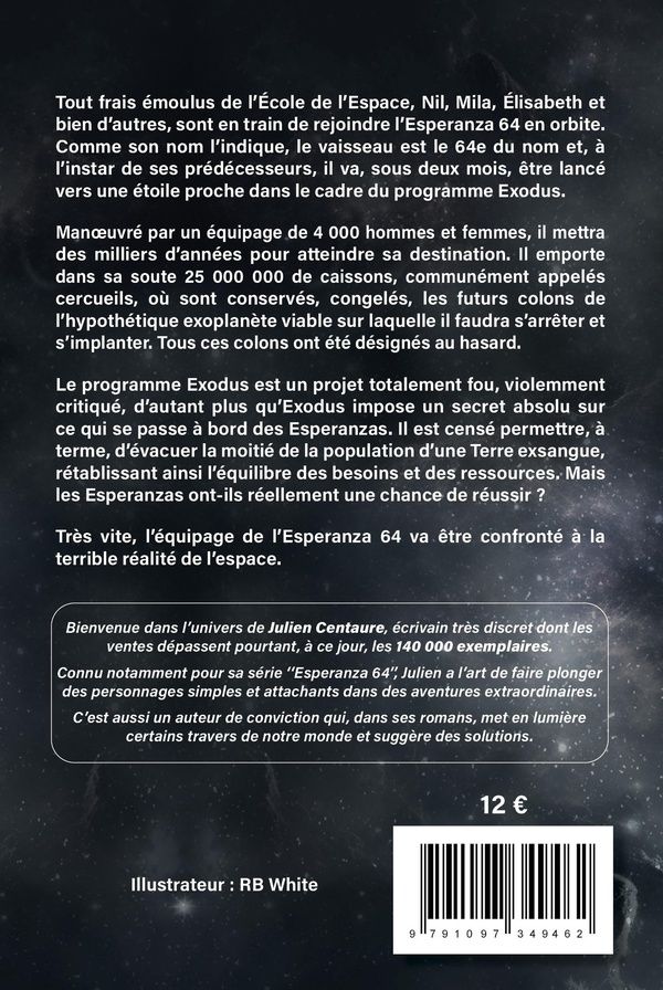 Quatrième de couverture de « Traversée »