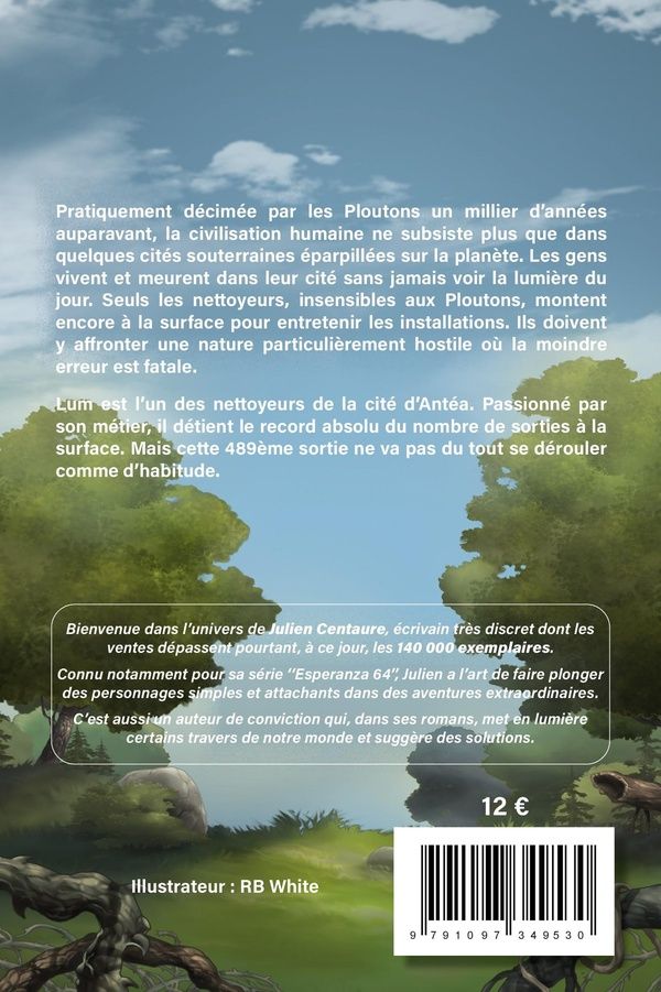 Quatrième de couverture de « Antéa »
