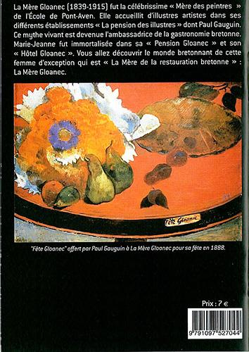Quatrième de couverture de « LA MERE GLOANEC - BRETAGNE 1839-1915 »