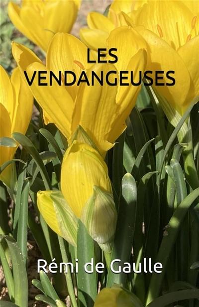 Couverture du livre « Les vendangeuses » de Rémi de Gaulle, librairie Les Contes Infusés à Corte