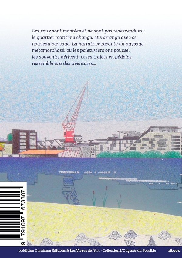 Quatrième de couverture de « Bassins flottants : rêverie pour plus tard »