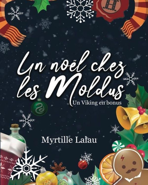 Couverture du livre « Un Noël chez les moldus : un viking en bonus », librairie Les Contes Infusés à Corte