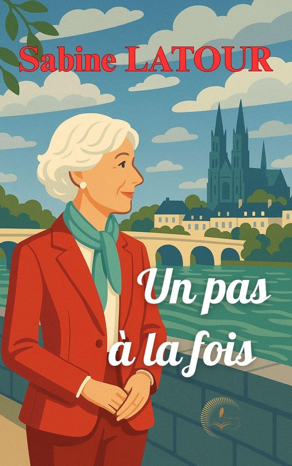 Couverture du livre « Un pas à la fois » de Sabine Latour, librairie Les Contes Infusés à Corte