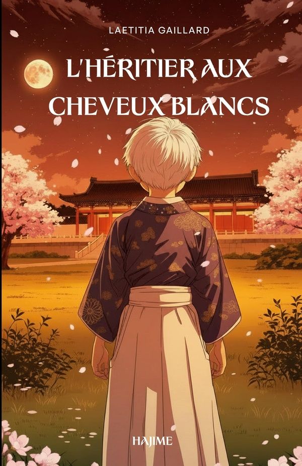 Couverture du livre « L'HERITIER AUX CHEVEUX BLANCS » de Laetitia Gaillard, librairie Les Contes Infusés à Corte