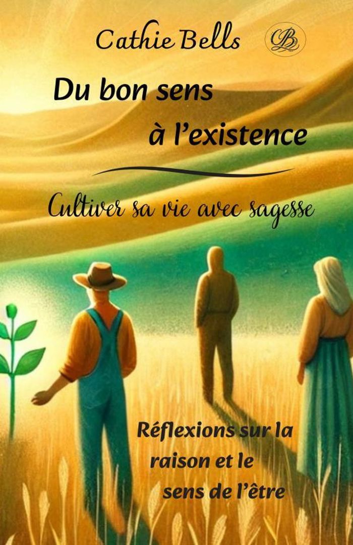 Couverture du livre « Du bon sens à l'existence : cultiver sa vie avec sagesse » de Cathie Bells, librairie Les Contes Infusés à Corte