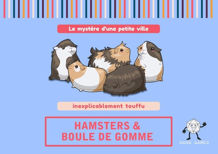 Couverture du livre « HAMSTER ET BOULE DE GOMME » de Games Pandion, librairie Les Contes Infusés à Corte