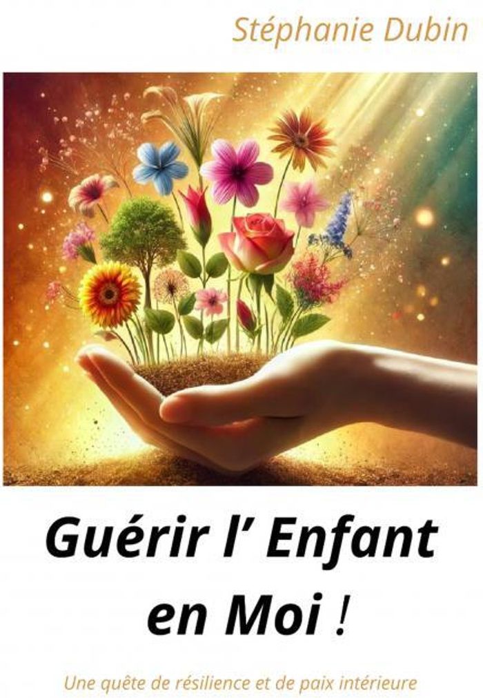 Couverture du livre « Guérir l' enfant en moi ! » de Stéphanie Dubin, librairie Les Contes Infusés à Corte