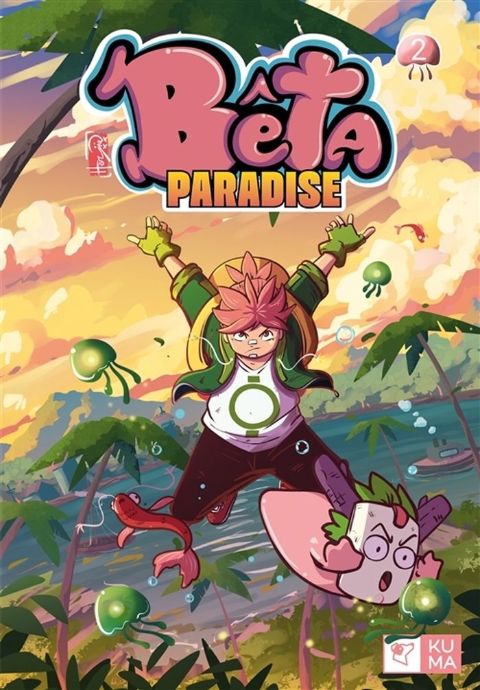 Couverture du livre « Bêta Paradise » de Herjia, librairie Les Contes Infusés à Corte