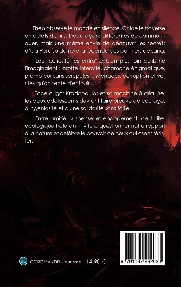 Quatrième de couverture de « La trace »