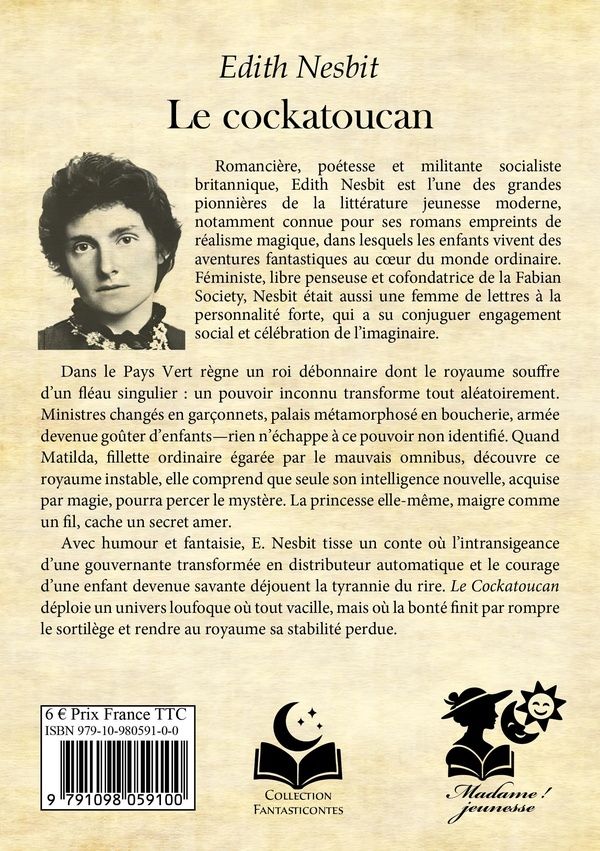 Quatrième de couverture de « Le Cockatoucan Ou La grande tante Willoughby »