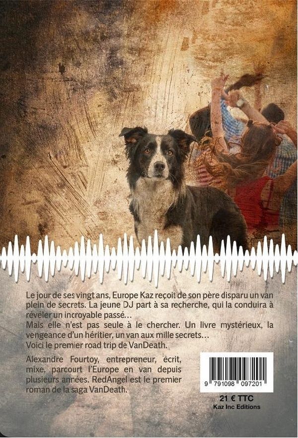 Quatrième de couverture de « VANDEATH - T01 - VANDEATH : REDANGEL - 1ER ROAD TRIP SUISSE - ESPAGNE »