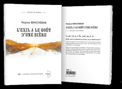 Couverture du livre « L'exil a le goût d'une bière », librairie Les Contes Infusés à Corte