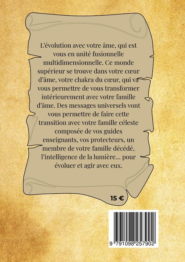 Quatrième de couverture de « La flamme du coeur de l'âme : La transition consciente avec son âme »