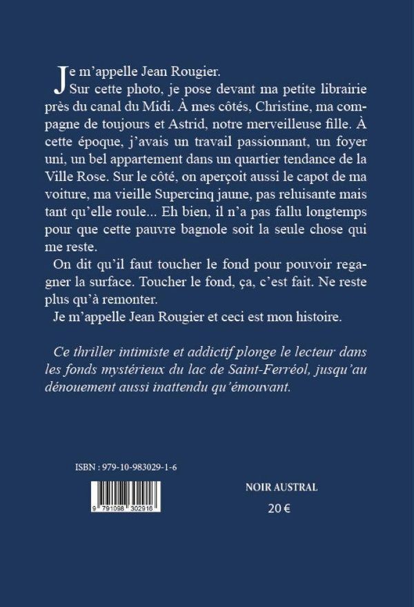 Quatrième de couverture de « Sous la surface »
