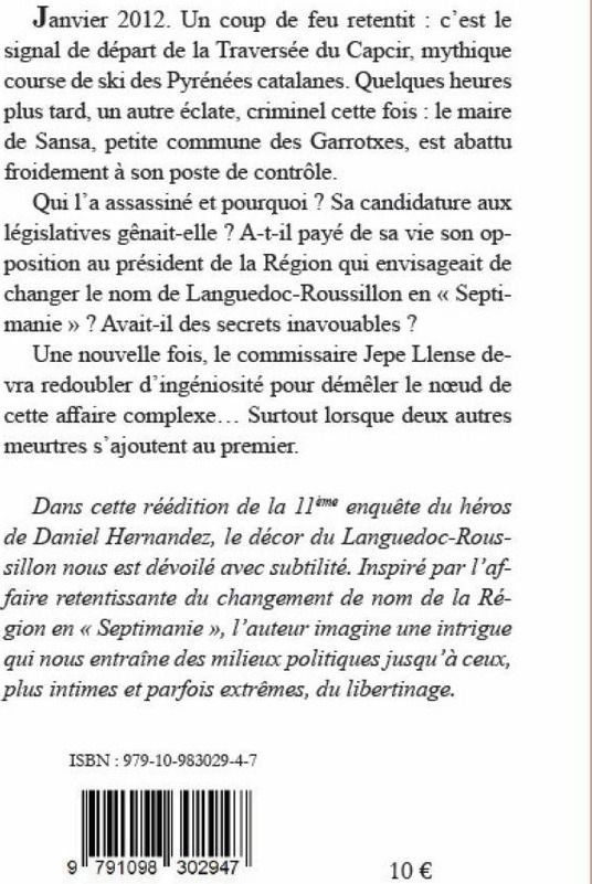 Quatrième de couverture de « Sextimanie »