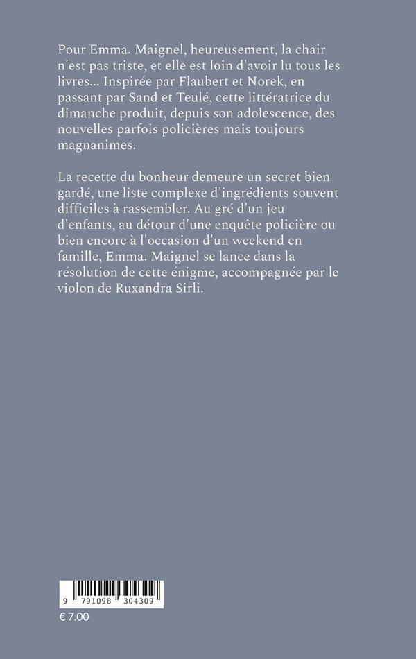 Quatrième de couverture de « Trois nouvelles en lecture concertante »
