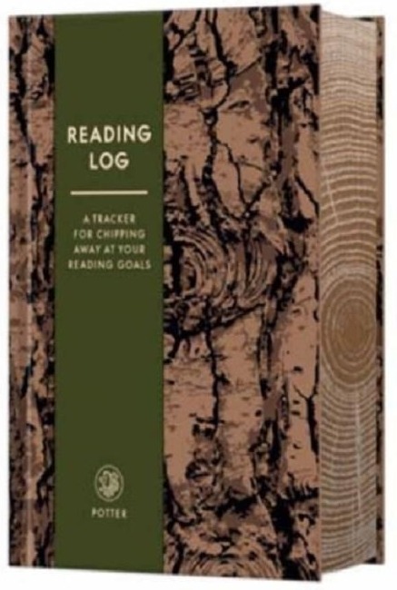 Couverture du livre « READING LOG - A TRACKER FOR CHIPPING AWAY AT YOUR READING GOALS », librairie Les Contes Infusés à Corte