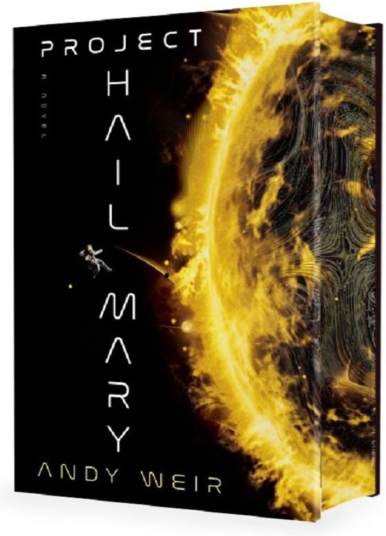 Couverture du livre « PROJECT HAIL MARY (DELUXE EDITION) - A NOVEL », librairie Les Contes Infusés à Corte