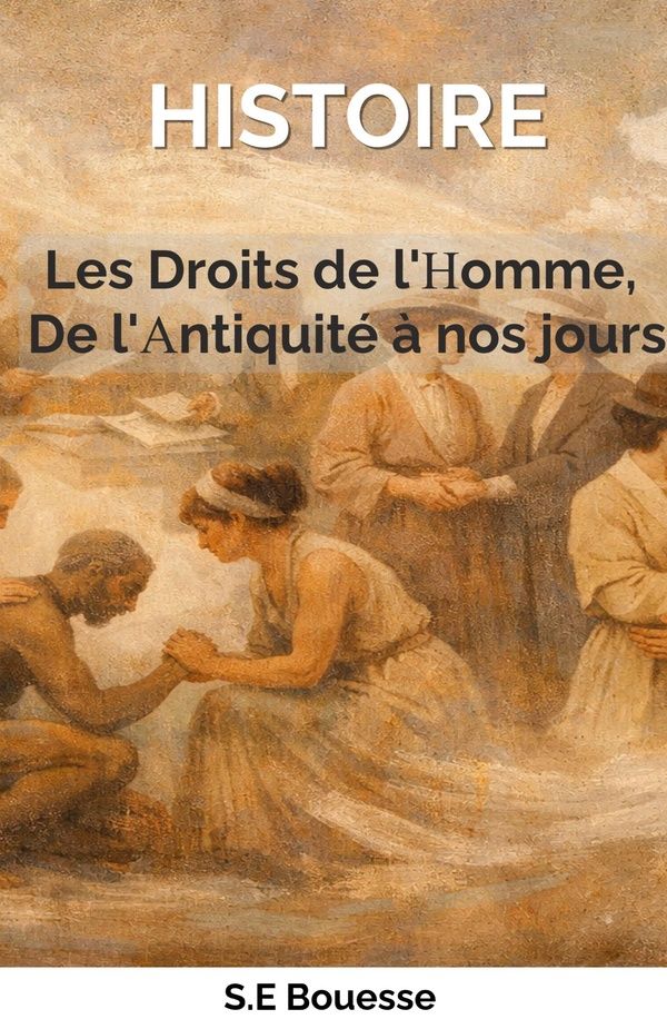 Couverture du livre « HISTOIRE : LES DROITS DE L'HOMME.DE L'ANTIQUITE A NOS JOURS » de Bouesse S.E, librairie Les Contes Infusés à Corte