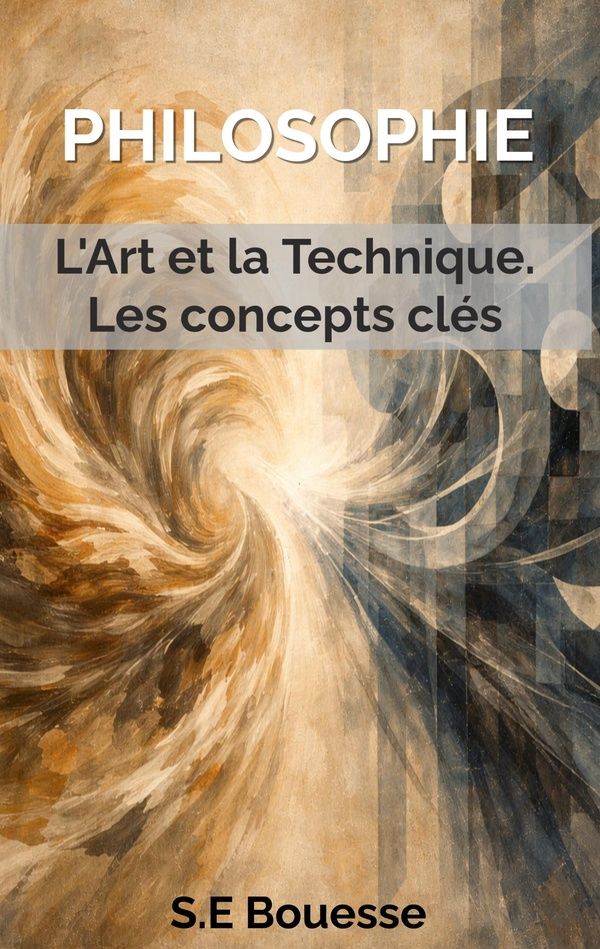 Couverture du livre « PHILOSOPHIE : L'ART ET LA TECHNIQUE.LES CONCEPTS CLES » de Bouesse S.E, librairie Les Contes Infusés à Corte