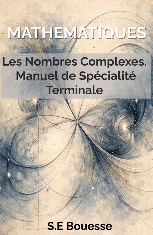 Couverture du livre « MATHEMATIQUES : LES NOMBRES COMPLEXES. MANUEL DE SPECIALITE TERMINALE », librairie Les Contes Infusés à Corte