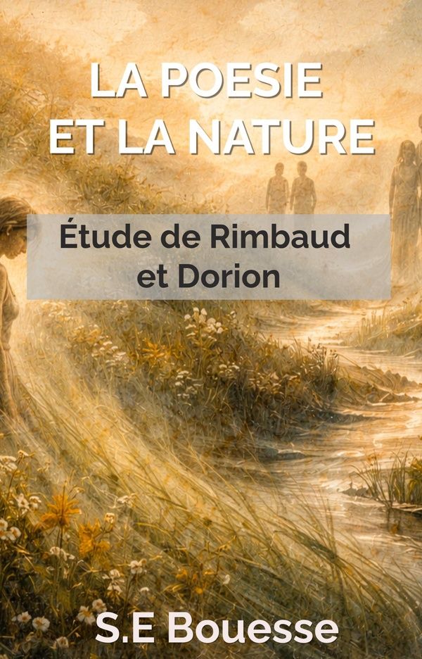Couverture du livre « LA POESIE ET LA NATURE. ETUDE DE RIMBAUD ET DORION », librairie Les Contes Infusés à Corte