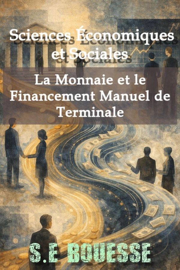Couverture du livre « SCIENCES ECONOMIQUES ET SOCIALES : LA MONNAIE ET LE FINANCEMENT. MANUEL DE TERMINALE » de Bouesse S.E, librairie Les Contes Infusés à Corte