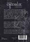 Quatrième de couverture de « Origine »