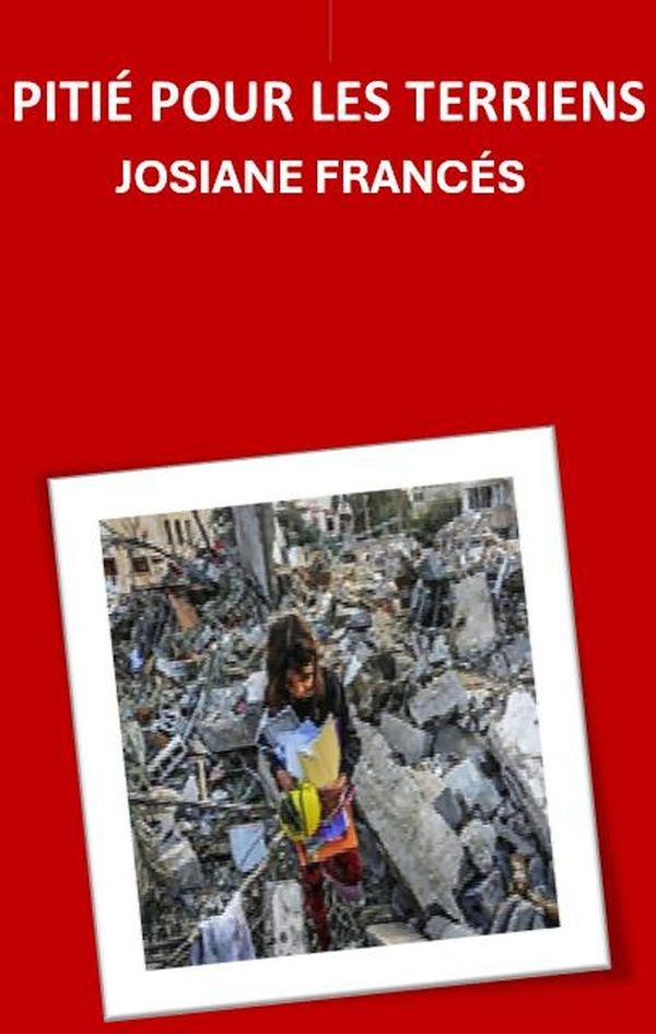 Couverture du livre « Pitié pour les terriens » de Josiane Frances, librairie Les Contes Infusés à Corte
