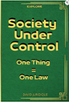 Couverture du livre « Society under control : 50 laws one think = one law », librairie Les Contes Infusés à Corte