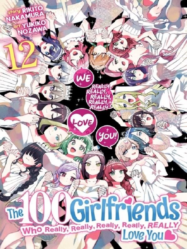 Couverture du livre « THE 100 GIRLFRIENDS WHO REALLY, REALLY, REALLY, REALLY, REALLY LOVE YOU VOL. 12 » de Nakamura/nozawa, librairie Les Contes Infusés à Corte
