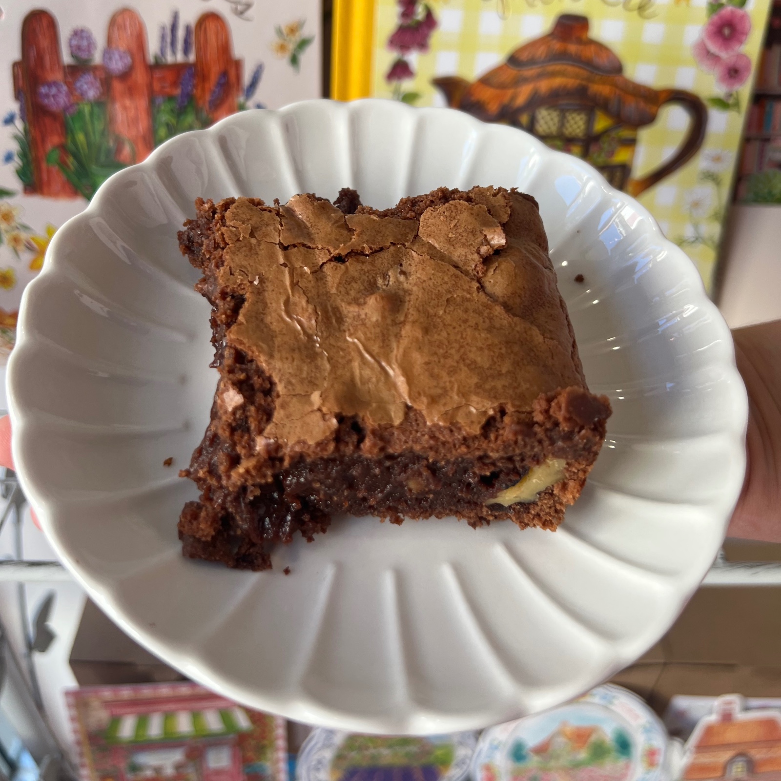 Brownie, carte du café Les Contes Infusés à Corte