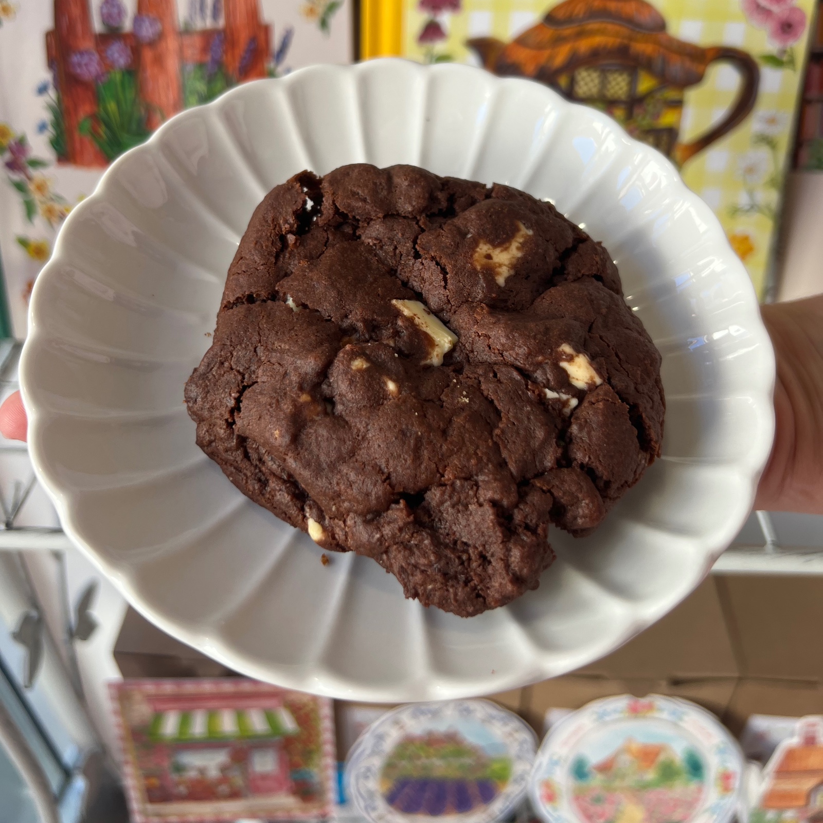Cookie Tout Choco, carte du café Les Contes Infusés à Corte