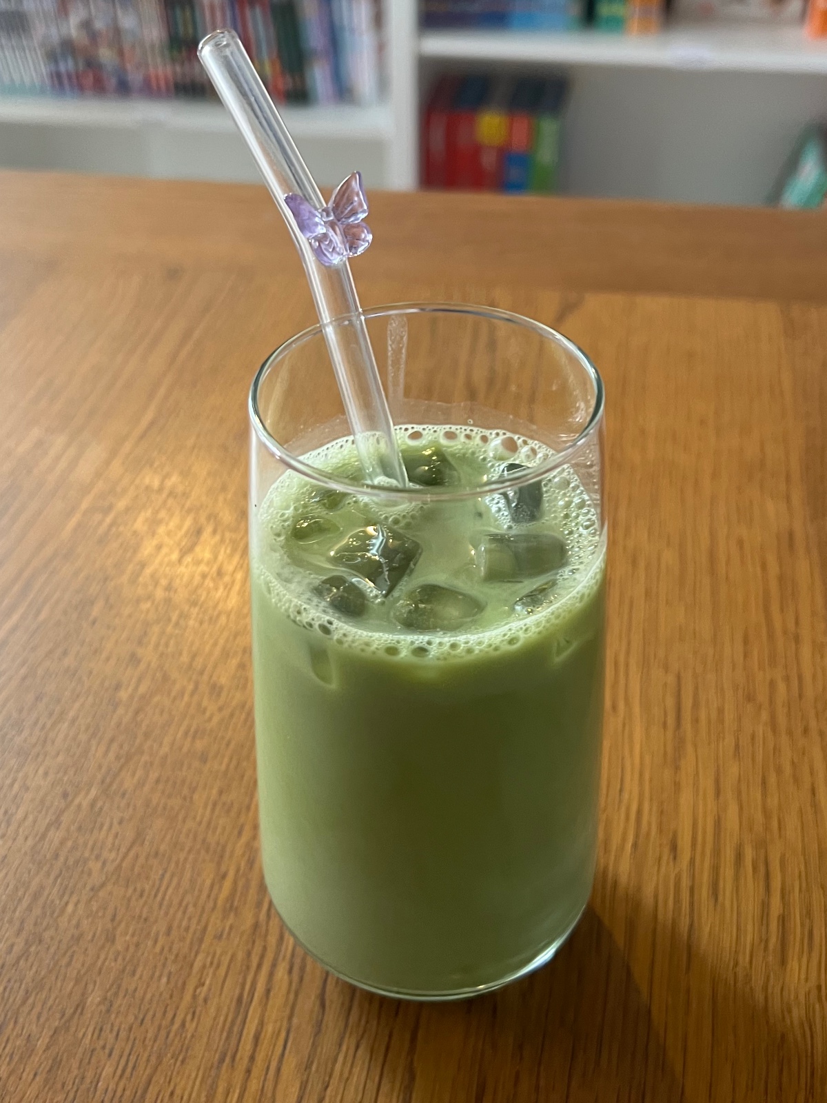Matcha latte, carte du café Les Contes Infusés à Corte