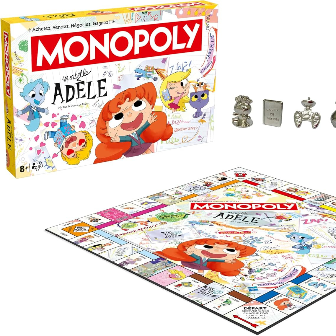 Monopoly Mortelle Adèle — Les Contes Infusés, Corte